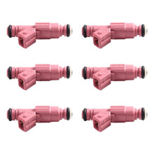 6PCS Car Fuel Injector 0280155832 9186348 for V70 XC70 XC90 C70 S60 2.3L 2.4L 2.5L