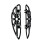 Black Driver Floorboards for Harley Touring and Softail 5