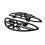 Black Driver Floorboards for Harley Touring and Softail 6