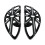 Black Driver Floorboards for Harley Touring and Softail 8