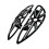 Black Driver Floorboards for Harley Touring and Softail 7