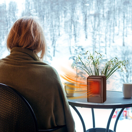 Mini Portable Electric Space Heater Energy Efficient 1 Unit 2