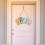 Rustic Wood Door Sign Hello Summer Wall Decor 5