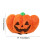 Sac à dos citrouille d'Halloween pour filles, décoration intérieure 3