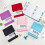 Portable password protector notebook with address book for 6