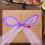 Purple Polyester Tulle Fabric for Gift Decor 4 Rolls 2