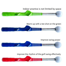 Swing Practice Stick Telescopic Swing Trainer Aid Tool Posture Corrector Exercise Supplies Navy