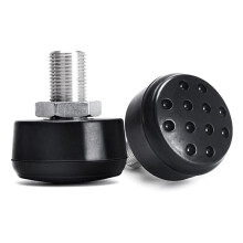 1 Pair 85A Roller Skates Toe Stops with 9/16 Inch (14mm) Bolt, Adjustable Rubber Brake Block Stoppers for Quad Skates
