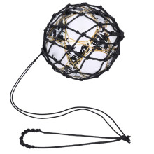 Black Football  Net Bag, Bold Encryption + Elastic Rope, Football Training Bag, Portable  Bag