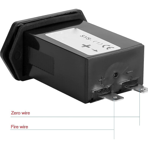Engine Hour Meter AC 110-230V for Air Compressor Generator 1