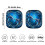 Ombrellone da sole Ocean Dolphin Blue Flower, 2 pezzi 3