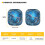 Ombrellone da sole Ocean Dolphin Blue Flower, 2 pezzi 4