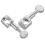 Metal Needle Clip for Sewing Machine Silver 2 Pack 4