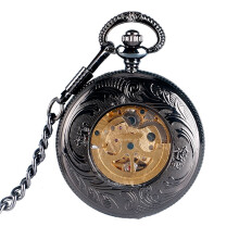 Mechanical Pocket Watch Vintage Double Cover 1pc