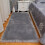 Gray Plush Polyester Carpet Thick 1