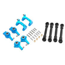 Aluminum Front Rear Steering Hub Base C Carrier Knuckle Upgrade Kit with PX9300-04 Link