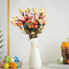 Easter Egg Floral Picks Spring Decorative Bouquet