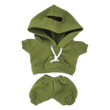 17cm Doll Clothes Set Hoodie Outfit Soft Replacement