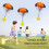 Parachute Easter Toy Outdoor Throwing Game 4