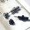 Punk Nail Screw Ear Stud 1 Piece White 7