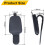 Sunglasses Holder for Car Visor Magnetic Leather Black 2 7