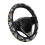 Κάλυμμα τιμονιού SkullΕλαστική άκρη 15 ιντσών 6