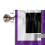 Abstract Geometric Curtain Black Purple 2-Pack 6