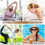 Cotton Hair Ties Thick Seamless 100 Pcs 5