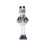 Snowman Crochet Doll Blue Fabric Extendable Hat 1 Piece 4