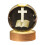 Crystal Ball Night Light with Cross Engraving 1 Pack 2