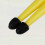 Drumstick Silent Tip Black Practice Mute 10 Pcs 2