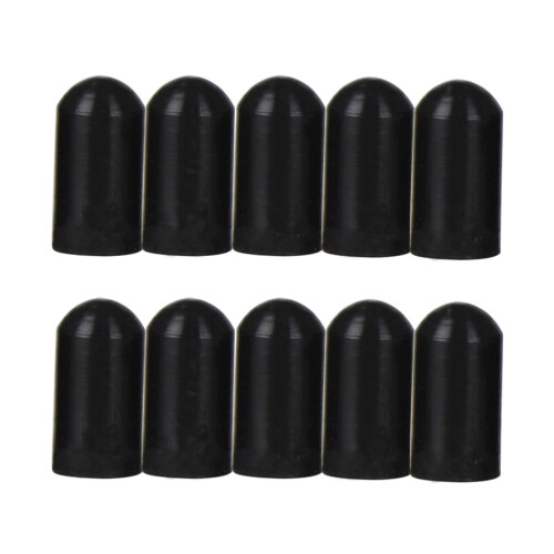 Drumstick Silent Tip Black Practice Mute 10 Pcs 2
