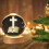 Crystal Ball Night Light with Cross Engraving 1 Pack 6