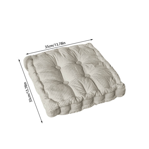 Corn Kernel Corduroy Cushion Thickened Handmade 1 Piece 2