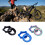 Bicycle Center Lock Adapter with Lock Rings and Spacer for 2