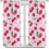 Pink Cherry Fruit Window Curtains Blackout 84x84 Inch 2