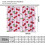 Pink Cherry Fruit Window Curtains Blackout 84x84 Inch 3