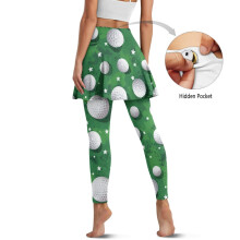 Women's Yoga Skirt Over Leggings Breathable Soft with