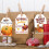Thanksgiving Gift Tags Pumpkin Maple Theme 60 pcs 5