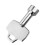Triangular Utility Key for Meter Box and Electrical Cupboard 3