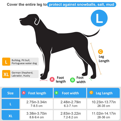 Waterproof Reflective Dog Suspender Boots Nonslip 1