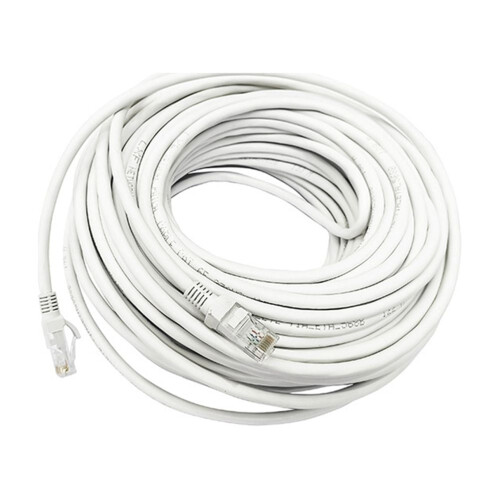 CAT6 Ethernet Cable Copper White 1 Set 1