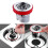 Drain Filter for Bathroom Toilet Bathtub 2PCS 2