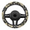 Rose Print Steering Wheel Cover 15 inch 8