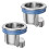 Drain Filter for Bathroom Toilet Bathtub 2PCS 7