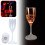 Glow-in-the-Dark LED Champagne Flutes 6-Pack 2