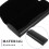 Metal Eyeglass Case Aluminum Hard Black 1 Set 3