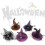 Dog Halloween Witch Costume Black One Size 5