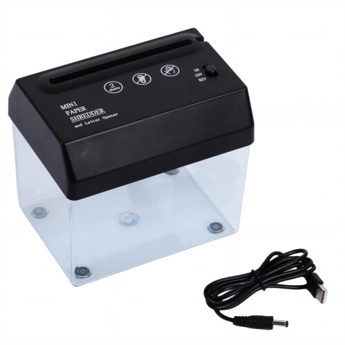 Portable Automatic Shredder Mini USB Paper Shredder 2