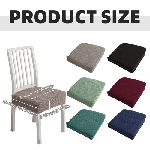 Waterproof stretch chair covers for standard dining chairs 2